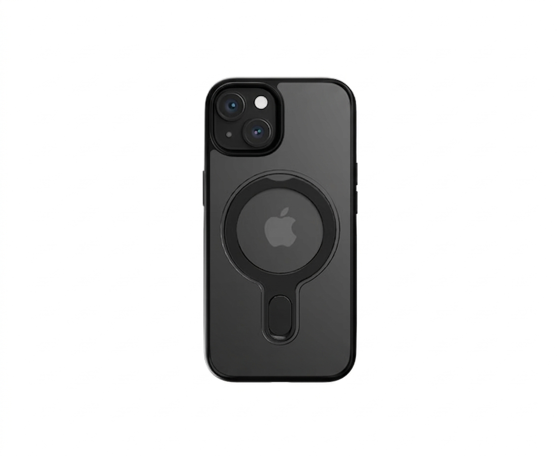 Matte Black Magnetic Case for Apple iPhone 13