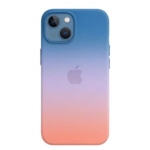Pastel Gradient Silicone Case for Apple iPhone 13