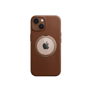Premium Brown Leather Magnetic  Case for Apple iPhone 13