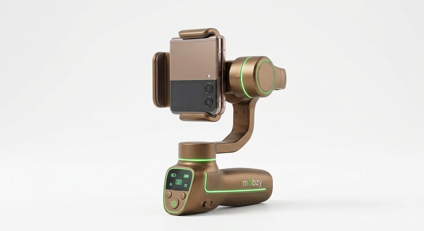 Mobzy Compact 3-Axis Mobile Gimbal (Gold Edition)